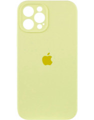 Чохол Silicone Case Separate Camera iPhone 12 Pro (жовтий)