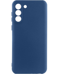 Чехол Silicone Case Samsung Galaxy S24 Plus (темно-синий)