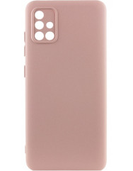 Чехол Silicone Case Samsung Galaxy A51 (розовый песок)