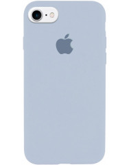 Чехол Silicone Case iPhone 7/8/SE 2020 (серо-голубой)