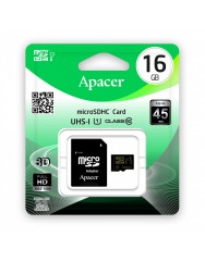 Карта памяти Apacer micro SD SDHC UHS-I 16gb (10cl) + adapter