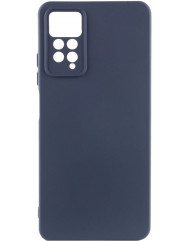 Чехол Silicone Case Xiaomi Redmi Note 11 Pro/12 Pro (темно-синий)