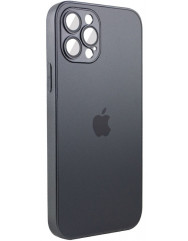 Silicone Case 9D-Glass Box iPhone 11 Pro (Graphite Black)