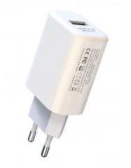 Сетевое зарядное устройство XO L85 QC3.0 18w (белый)