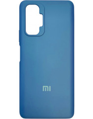 Чехол Silicone Case Xiaomi Redmi Note 10 Pro (синий)