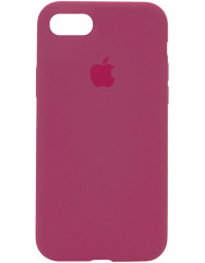 Чохол Silicone Case iPhone 7/8/SE 2020 (рожево-червоний)