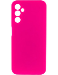 Чохол Silicone Case Samsung Galaxy A14 (яскраво рожевий)