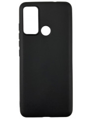 Чехол cиликоновый BeCover Motorola G60 (черный)
