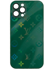  Glass Case  LV  iPhone 13 Pro (Cangling Green)