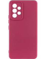Чехол Silicone Case Samsung Galaxy A73 (бордовый)