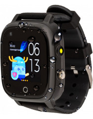 Детские умные часы AmiGo GO005 4G WIFI Thermometer (Black)