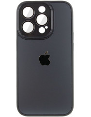 Silicone Case 9D-Glass Mate Box iPhone 12 Pro Max (Black)