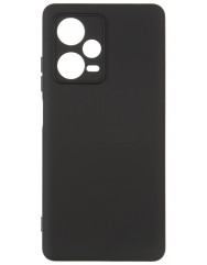 Чехол Silicone Case Xiaomi Redmi Note 12 Pro Plus 5G (черный)