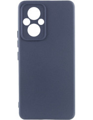 Чехол Silicone Case Poco M5 (темно-синий)