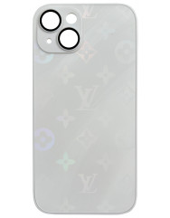  Glass Case  LV  iPhone 13 (Pearly White)