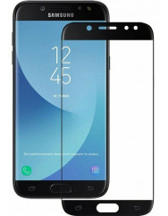 Стекло бронированное Samsung Galaxy J730 (5D Black)