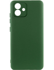 Чехол Silicone Case Samsung Galaxy A05 (темно-зеленый)