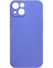 Чохол Silicone Case + MagSafe iPhone 13 (лавандовий)