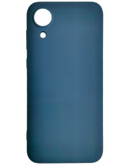 Чехол Silicone Case Samsung Galaxy A03 Core (синий)