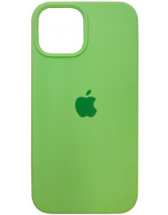 Чехол Silicone Case iPhone 13 mini (салатовый)