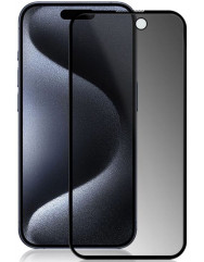 Скло Apple iPhone 15 Antispy (5D Black)