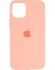 Чехол Silicone Case iPhone 12/12 Pro (персиковый)