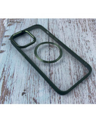 Чохол силіконовий TPU MagSafe iPhone 12 (Green)
