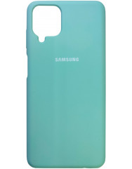 Чохол Silicone Case Samsung A12 (бірюзовий)