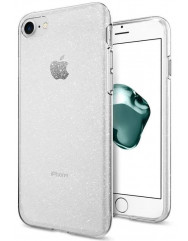 Чехол Molan Cano Glitter iPhone 7/8/SE (прозрачный блеск)