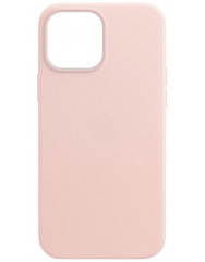 Чехол Leather Case iPhone 12/12 Pro (Sand pink)