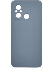 Чохол Silicone Case Xiaomi Redmi 12C (сіро-синій)