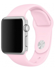 Ремешок силиконовый для Apple Watch 42/44mm (розовый)