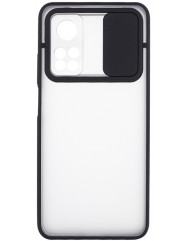 Чехол Camshield TPU матовый Xiaomi Redmi Note 11 Pro (черный)