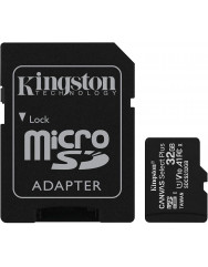 Карта памяти Kingston Canvas Select Plus A1 micro SD 32gb (10cl) + адаптер