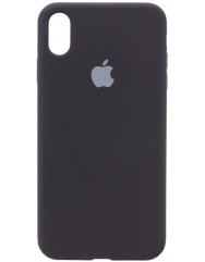Чехол Silicone Case iPhone X/Xs (черный)