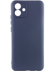 Чехол Silicone Case Samsung Galaxy A04e (темно-синий)