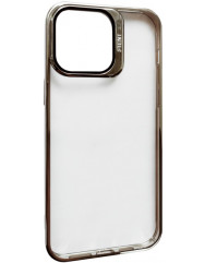 Case Clear Camera Stand iPhone 13   Silver