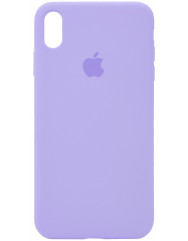 Чехол Silicone Case iPhone X/Xs (лавандовый)