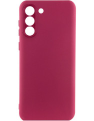 Чехол Silicone Case Samsung Galaxy S22 (бордовый)
