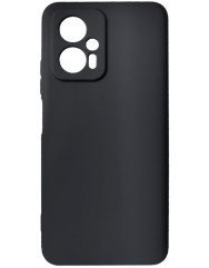 Чехол Silicone Case Poco X4 GT (черный)