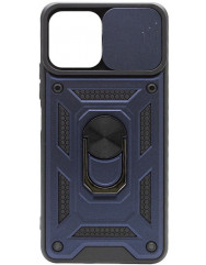 Чехол Serge+Ring Samsung Galaxy A03 (темно-синий)