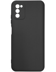 Чехол Silicone Case Samsung Galaxy A03s (черный)