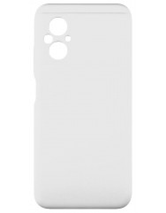 Чехол Silicone Case Poco M5 (белый)