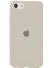 Чехол Silicone Case iPhone 7/8/SE 2020 (светло-серый)
