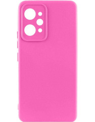 Чехол Silicone Case Xiaomi Redmi 12 (ярко розовый)