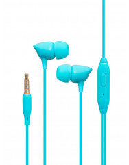 Вакуумні навушники-гарнітура Celebrat G7 (Light Blue)