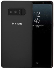 Чохол Silicone Case Samsung Galaxy Note 8 (чорний)