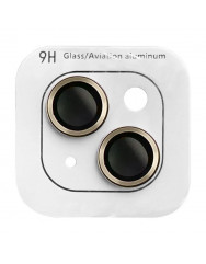 Защитное стекло на камеру Apple iPhone 15 (6.1") / 15 Plus (6.7") (Gold)