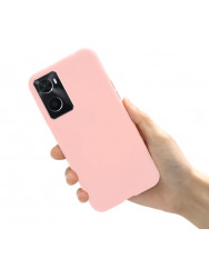 Чехол Silicone Case Oppo A76/A96 (розовый)