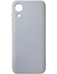 Чехол Silicone Case Samsung Galaxy A03 Core (серый)